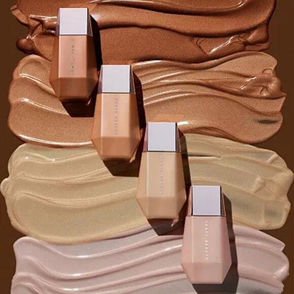 FENTY BEAUTY by Rihanna Eaze Drop'lit All-Over Glow Enhancer~Pink Pearl 36ml NIB - Picture 12 of 12